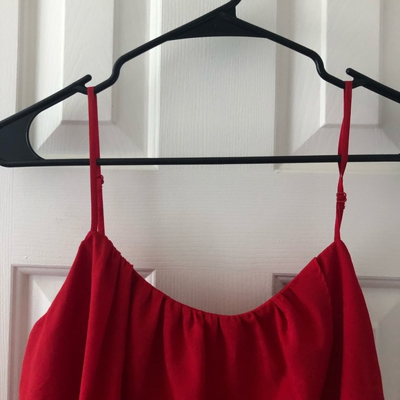 Red Romper from BEBE - Picture 3 of 5